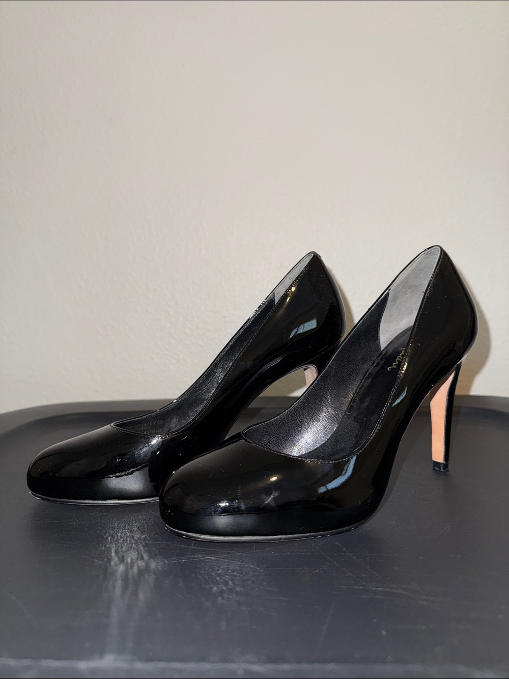 Cole Haan Nike Air Heels Pumps Patent Leather Black 6.5